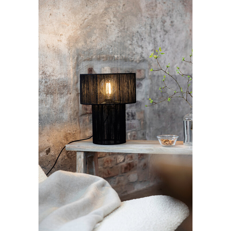 Lampa stołowa boho Soga czarna | Markslojd - Odkryj styl!