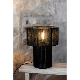 Lampa stołowa boho Soga czarna | Markslojd - Odkryj styl!