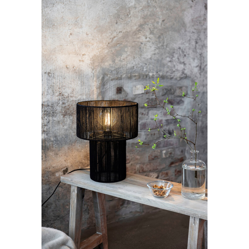 Lampa stołowa boho Soga czarna | Markslojd - Odkryj styl!