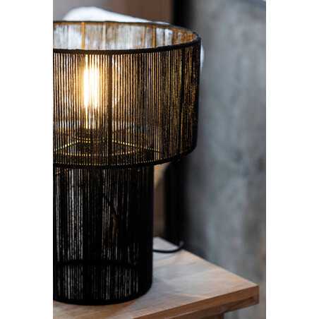 Lampa stołowa boho Soga czarna | Markslojd - Odkryj styl!