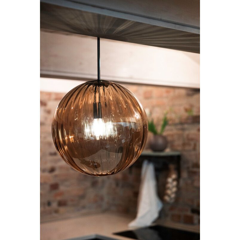 Lampa wisząca Fengari - szkło bursztynowe | Markslojd