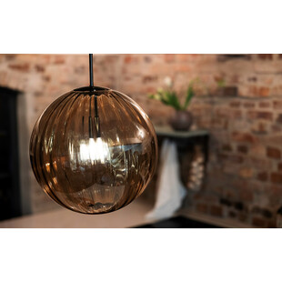Lampa wisząca Fengari - szkło bursztynowe | Markslojd