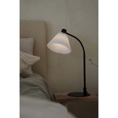 Lampa stołowa Mira biało-czarna | Markslojd - Elegancki Design