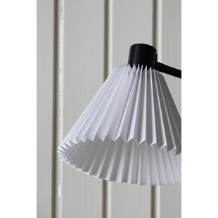 Lampa stołowa Mira biało-czarna | Markslojd - Elegancki Design