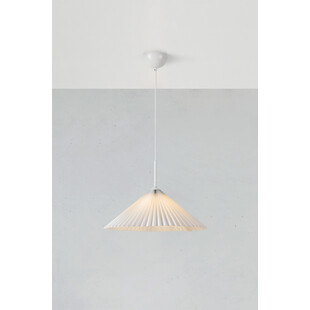Lampa Wisząca Japandi Plisado Markslojd | Biała, E27