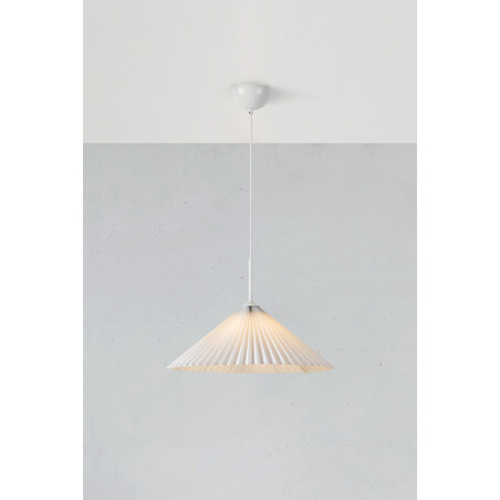 Lampa Wisząca Japandi Plisado Markslojd | Biała, E27