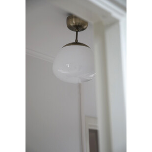 Lampa sufitowa szklana Rise - Markslojd | Retro & Biała