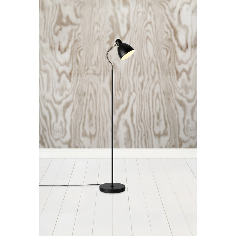 Lampa podłogowa Nitta czarna - Markslojd | Loftowa