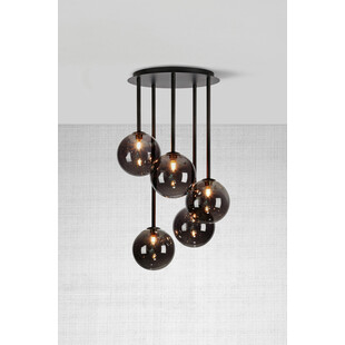Lampa Sufitowa Universe V | Markslojd - Szkło Dymione
