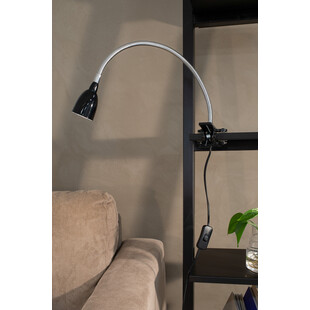 Lampka Klips Tulip LED Czarna Markslojd - Skandynawski Design