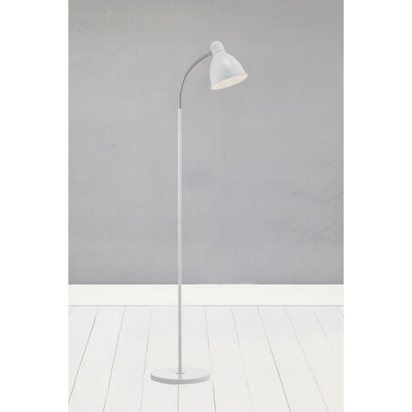 Lampa podłogowa biała Nitta | Markslojd - Komfort i styl