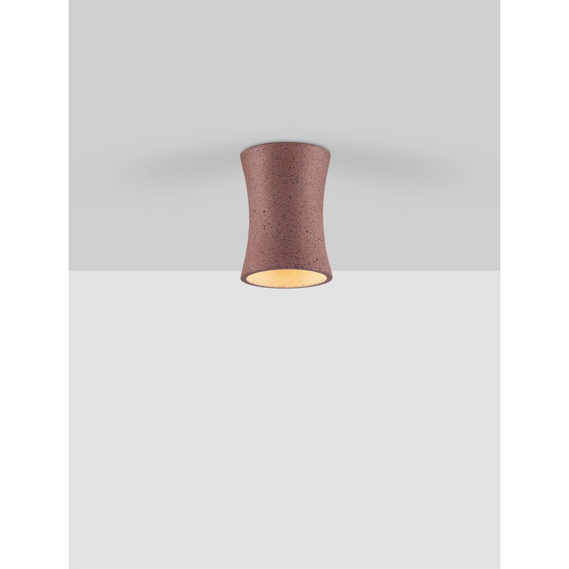 Lampa Betonowa Eipal 8cm - Loftowa Czerwona | Decolab24