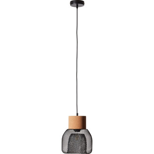 Lampa wisząca Flaka czarna - Loftowa lampa Brilliant | Kup teraz!
