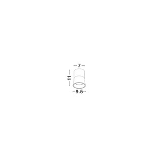 Lampa Betonowa Kua - Loftowa Spotka Decolab24 | 9,5cm