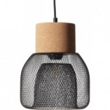 Lampa wisząca Flaka czarna - Loftowa lampa Brilliant | Kup teraz!