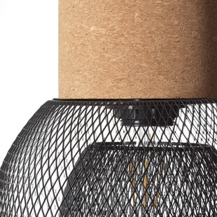 Lampa wisząca Flaka czarna - Loftowa lampa Brilliant | Kup teraz!