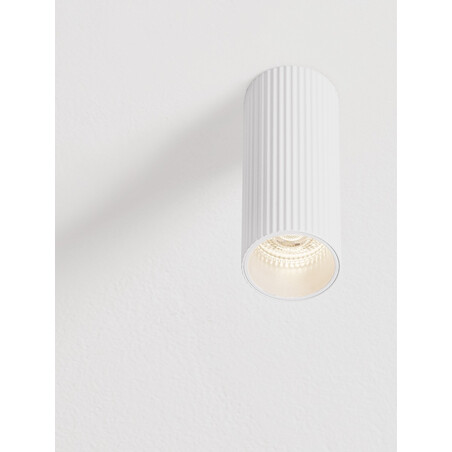 Lampa spot tuba Montec 4cm biała | Decolab24