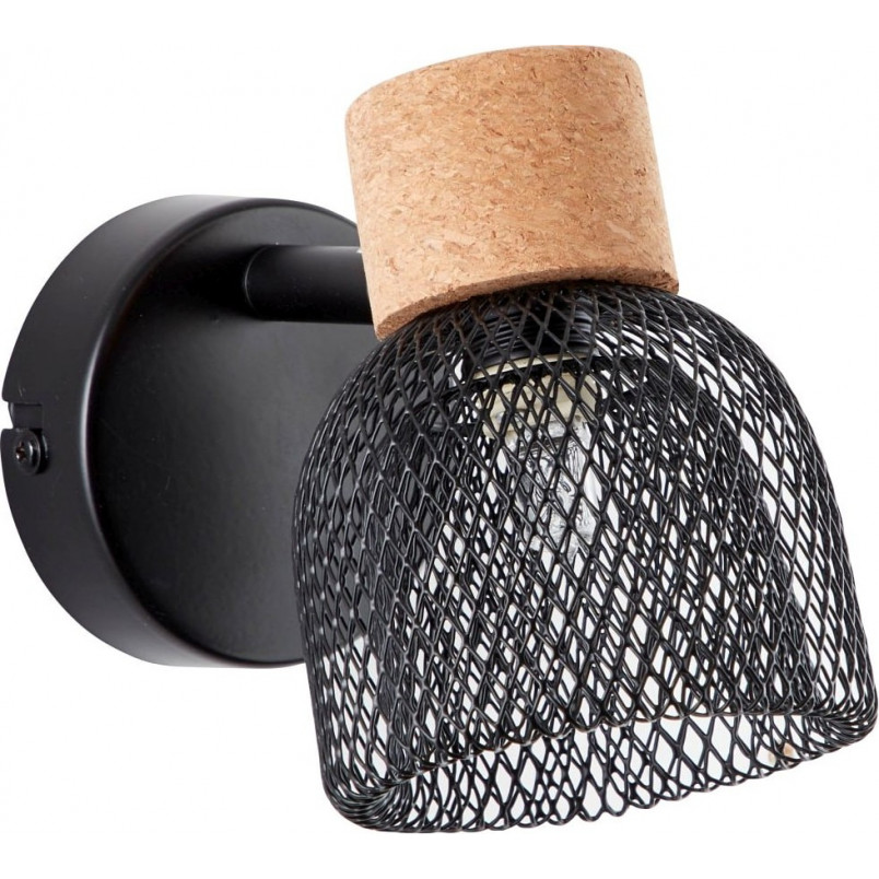Kinkiet industrialny Flaka | Czarny mat Brilliant - Kup online