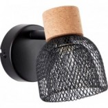 Kinkiet industrialny Flaka | Czarny mat Brilliant - Kup online