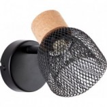Kinkiet industrialny Flaka | Czarny mat Brilliant - Kup online