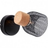 Kinkiet industrialny Flaka | Czarny mat Brilliant - Kup online