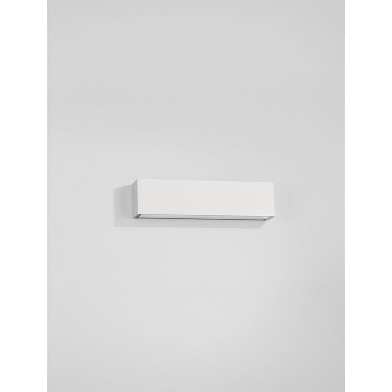 Kinkiet elewacyjny LED Lurea - biały, Decolab24 | 26cm
