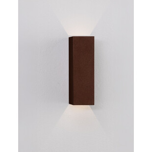 Kinkiet elewacyjny Norio LED - rdzawy (korten) | Decolab24