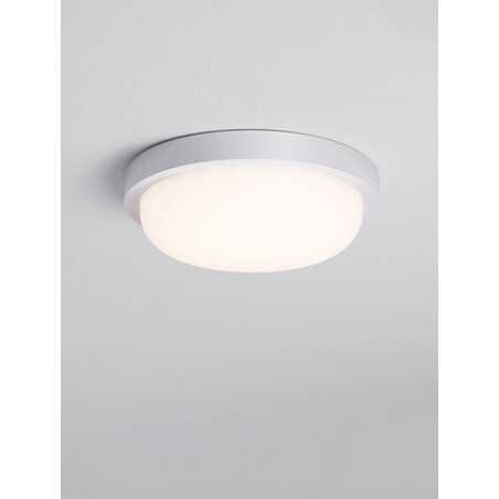 Plafon zewnętrzny LED biały - Eorip 23,5cm | Decolab24