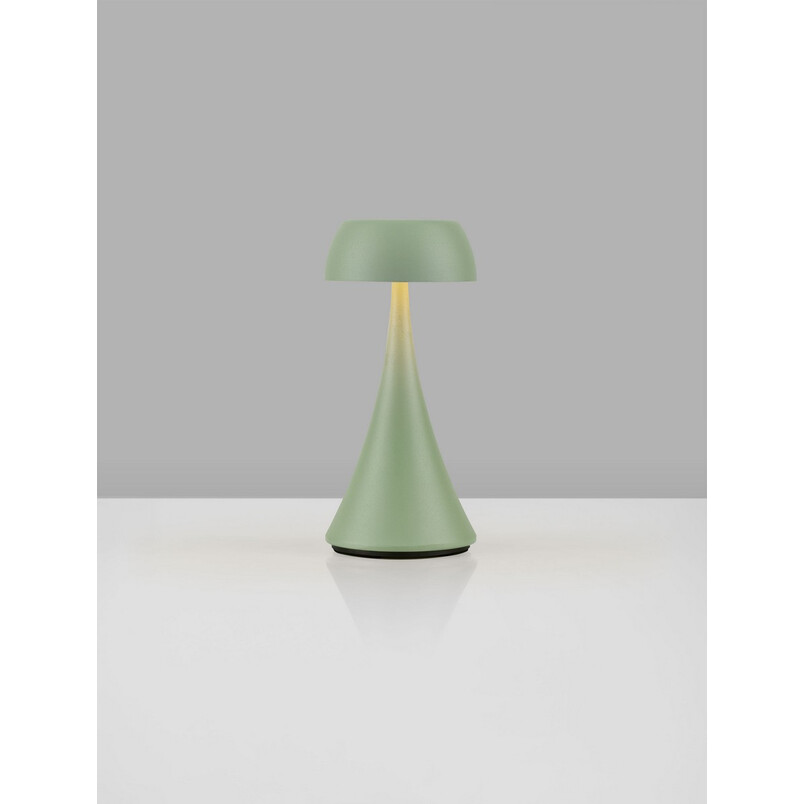 Lampa zewnętrzna USB Cypro LED - Zielona, Ściemniacz
