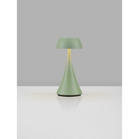 Lampa zewnętrzna USB Cypro LED - Zielona, Ściemniacz