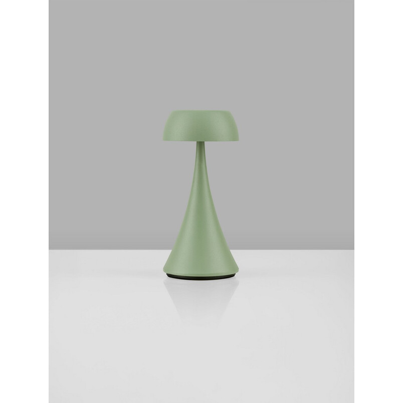 Lampa zewnętrzna USB Cypro LED - Zielona, Ściemniacz