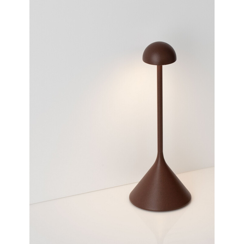 Lampa zewnętrzna USB Daltap - Rdza (Corten) - Decolab24