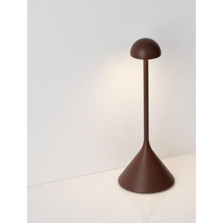 Lampa zewnętrzna USB Daltap - Rdza (Corten) - Decolab24