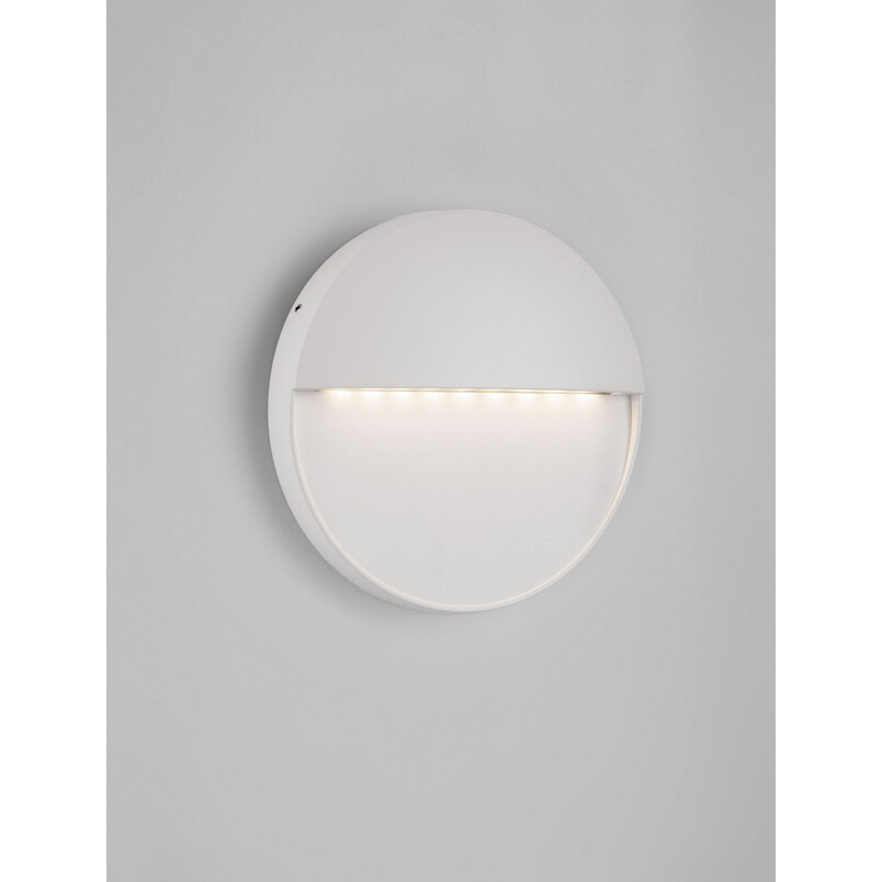 Kinkiet elewacyjny LED Dorix - biały, 16cm - Decolab24