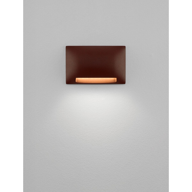 Lampa elewacyjna Bisup LED - Rdza (Corten) | Decolab24