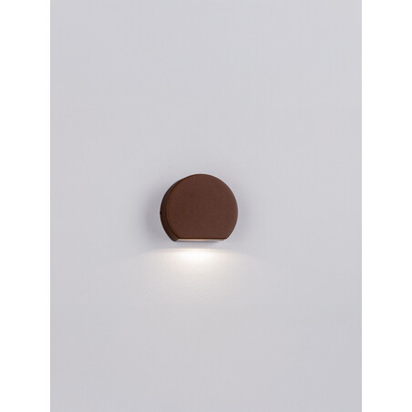 Lampa elewacyjna Gonsa LED - rdzawy korten | Decolab24