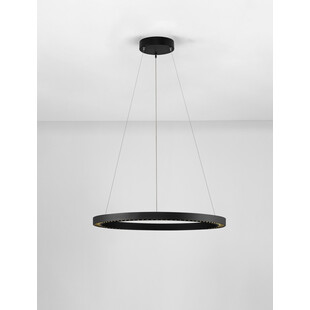 Lampa wisząca Sodeo LED - Czarna, Okrągła | Decolab24