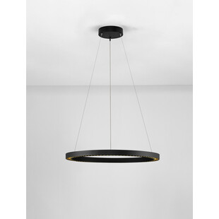 Lampa wisząca Sodeo LED - Czarna, Okrągła | Decolab24