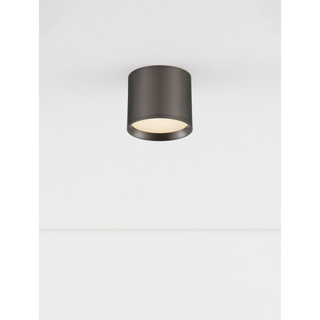Lampa Downlight LED Zazia - Czarna, 10cm - Decolab24
