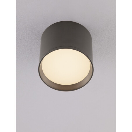 Lampa Downlight LED Zazia - Czarna, 10cm - Decolab24