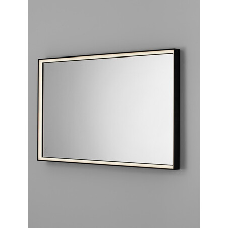 Lustro LED Broma 120x70cm czarne - Decolab24