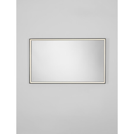 Lustro LED Broma 120x70cm czarne - Decolab24