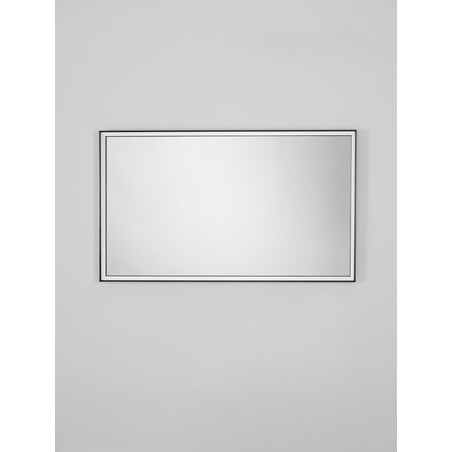 Lustro LED Broma 120x70cm czarne - Decolab24