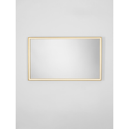 Lustro LED Broma 120x70cm Złote - Decolab24
