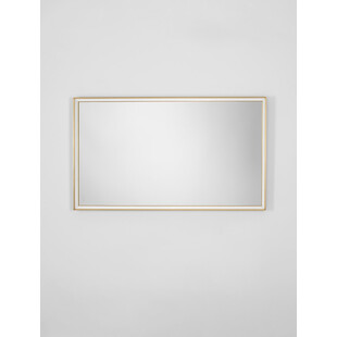 Lustro LED Broma 120x70cm Złote - Decolab24