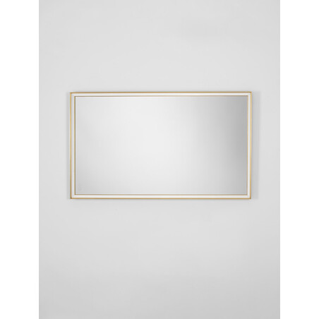 Lustro LED Broma 120x70cm Złote - Decolab24