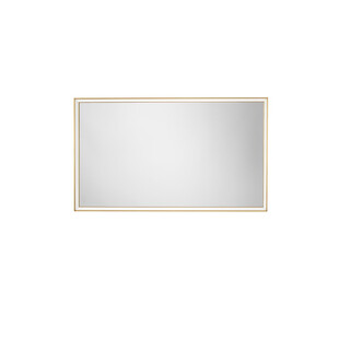 Lustro LED Broma 120x70cm Złote - Decolab24