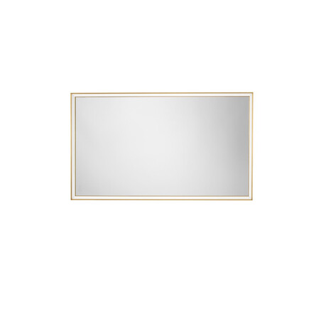 Lustro LED Broma 120x70cm Złote - Decolab24