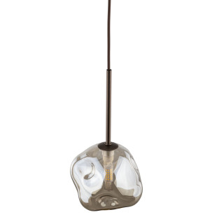 Lampa wisząca szklana Lava Brown TK Lighting | Elegancki design