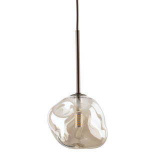 Lampa wisząca szklana Lava Brown TK Lighting | Elegancki design